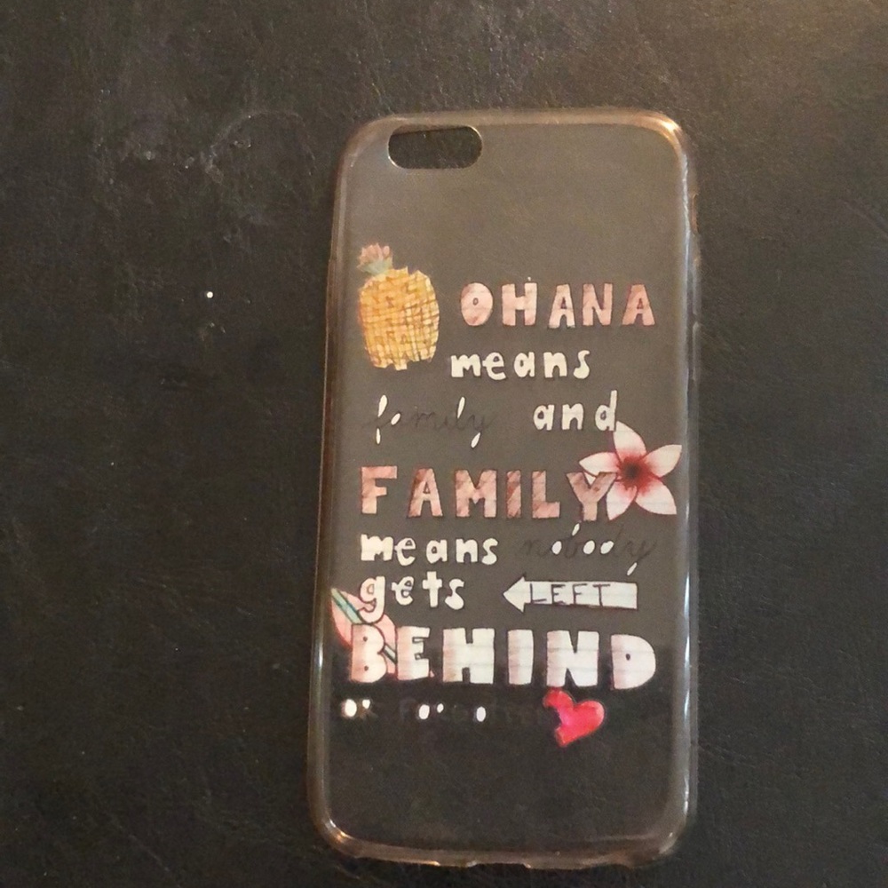 Lilo and stitch iPhone 6/6s case